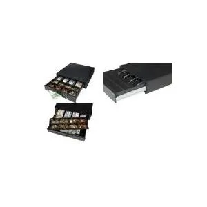 Safescan SD-4141 Kassenschublade - 41 x 41,5 x 11,5 cm, elektrisch und manuelle Öffnung, 4 Geldschein- und 8 Münzfächer, robustes Stahlgehäuse