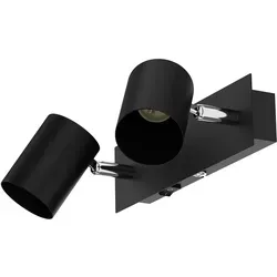 Wandleuchten, Wandbeleuchtung Schwarz von LEDs Com