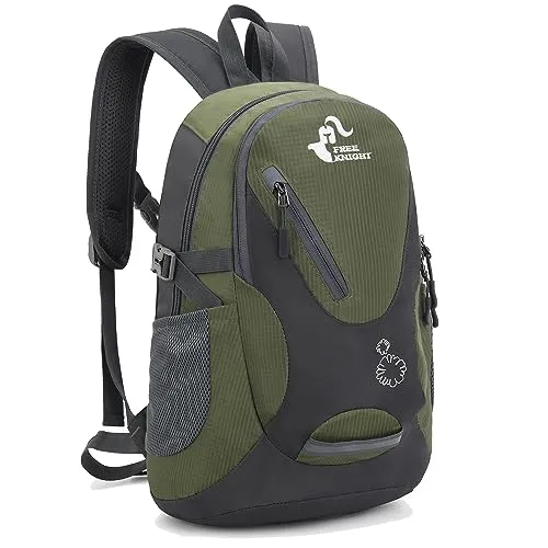 Bseash 20L wasserdichter Rucksack für Kinder - Leichter Outdoor Daypack mit reißfestem Nylon, ideal für Reisen und Aktivitäten. Reflektierende Streifen für Sicherheit bei Nacht und mehrere Fächer für optimale Organisation.