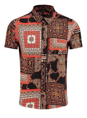 Key Largo Kurzarmhemd M - 100% Baumwolle - Stylisches Kurzarmhemd aus 100% Baumwolle in Größe M. Ideal für lässige Anlässe und angenehm zu tragen. Perfekt für den Sommer!