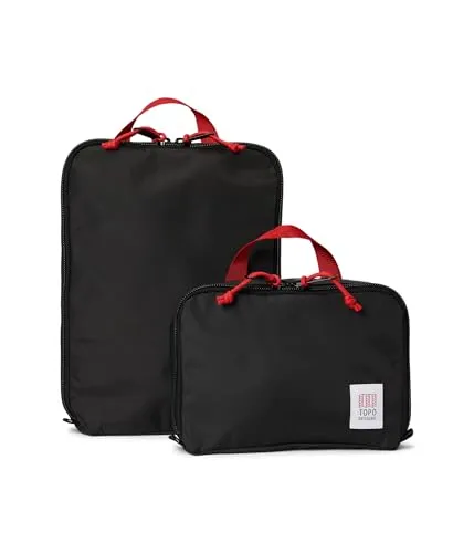 Topo Designs Packtaschen-Set, Schwarz/Schwarz, Handgepäck, 50,8 cm, Schwarz/Schwarz, Carry-On 20-Inch, Packtaschen-Set