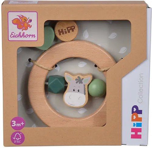 Eichhorn Greifspielzeug Baby Babywelt HiPP Ring Greifling 100005874