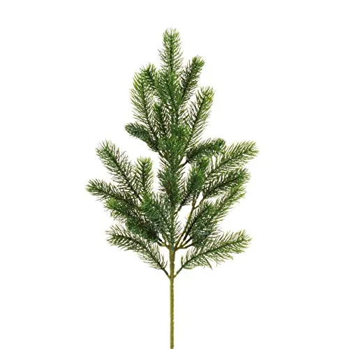 artplants.de Künstlicher Tannenzweig, PE Nadeln, 60cm - Nadelbaumzweig - Kunstzweig