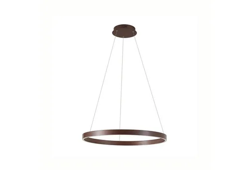 Lucande Hängeleuchte Yonam, LED, Metall, Braun - Moderne Hängeleuchte mit CCT-Funktion für anpassbares Licht (warmweiß bis tageslicht). Perfekt für stimmungsvolle Raumgestaltung, dimmbar in 3 Stufen.
