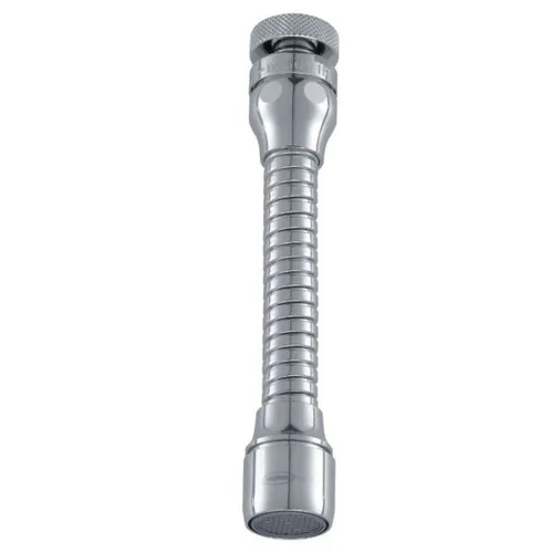 Diaqua Hahnschlauch Metall mit Kugelgelenk – Wassersparender Strahlregler M22/M24 - Hochwertiger Hahnschlauch aus Metall mit Kugelgelenk für flexiblen Einsatz. Ideal zur Reduzierung des Wasserverbrauchs und optimiert für eine einfache Montage.