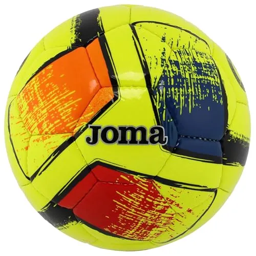 Joma Dali II Ball 400649-061, Unisex Footballs, Yellow, 3 EU