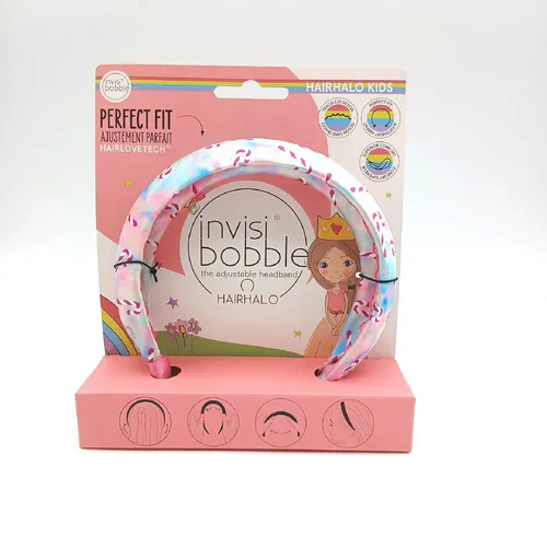Invisibobble Stirnband Kinder Haarpflege Hairhalo Cotton Candy Dreams I modisch
