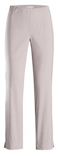 Stehmann INA-740 Damenhose - Bequeme, stretchige Damenhose mit hohem elastischen Bund und Schlitz am Beinabschluss – bitte eine Größe kleiner bestellen für optimalen Sitz.