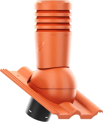 KRONO-PLAST Entlüfterkamin ECOLINE für Betondachziegel BRASS Frankfurter, Benders Mecklenburger, ProDach