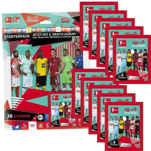 Topps Bundesliga Sammelsticker 2021/22 von Topps