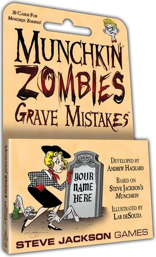Munchkin Zombies: Grave Mistakes, Kartenspiel, Rollenspiele, 10 Jahr(e), 60 min