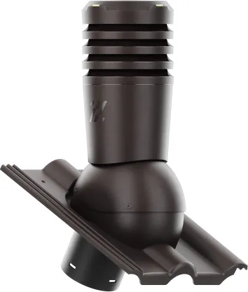 KRONO-PLAST Entlüfterkamin ECOLINE für Betondachziegel BRASS Frankfurter, Benders Mecklenburger, ProDach