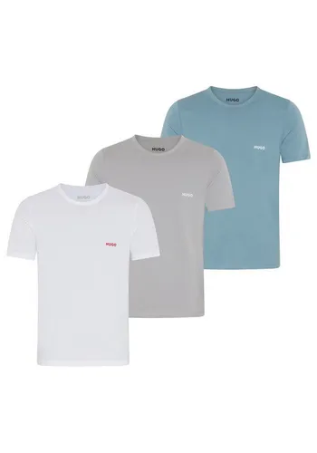 HUGO T-Shirt RN TRIPL (3er Pack) Rundhalsausschnitt bunt XL - Hochwertiges 3er Pack T-Shirts aus 100% Baumwolle, pflegeleicht und ideal für den Alltag. Mit Rundhalsausschnitt und modernem Design in Größe XL.