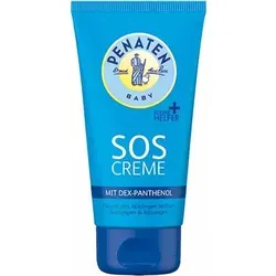 PENATEN® Kleine Helfer SOS Creme - Wundschutz & Hautirritationen - Mit 4,3% Dex-Panthenol zur Beruhigung gereizter Haut und ideal für Babys empfindliche Hautfalten. Hautverträglichkeit dermatologisch bestätigt, ohne Parfüm.