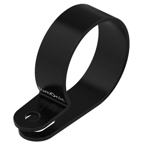 100x P-Clip für Kabel 25,4mm schwarz Nylon Kabelschelle Kabelhalter Chassisklemm