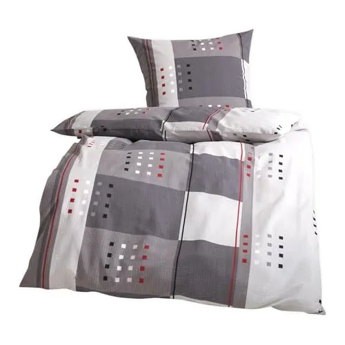 TRAUMSCHLAF Bettwäsche-Set in grau von Traumschlaf