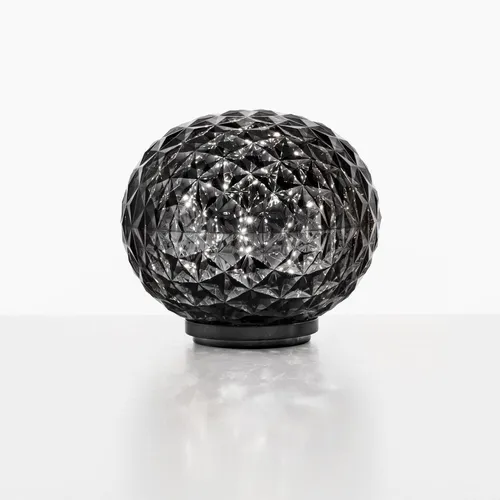 Kartell Mini Planet LED Tischlampe - Tischleuchte für Innen- und Außenbereich, in elegantem Grau, energieeffizient und ideal für stilvolle Akzente.