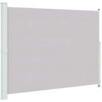 vidaXL Ausziehbare Seitenmarkise - Sonnenschutz und Sichtschutz - Markisen & Terrassenüberdachungen, wasserresistent und UV-beständig, ideal für Terrassen oder Balkone mit einer Größe von 220 x 300 cm.