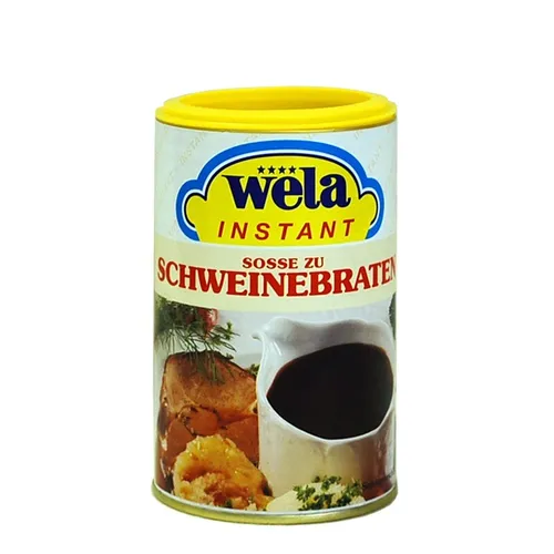 WELA Soße zu Schweinebraten Instant Sauce wie aus Bayern glutenfrei laktosefrei