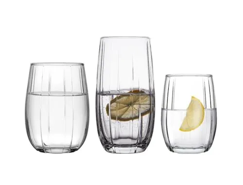 Pasabahce Linka Gläser, 18 Stück