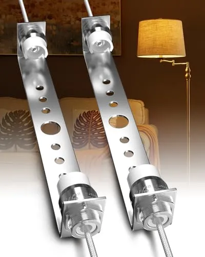 BrightArk R7S Fassung für 78 mm R7S LED Lampe, 78 R7S Universal-Adapterfassung, Fassung für R7s LED-Halogenlampe, mit 20 cm Kabel, AC85-265V