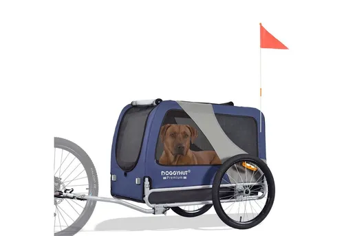 TIGGO DOGGYHUT® Fahrradhundeanhänger für große Hunde