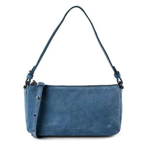 Liebeskind Ryker Schultertasche S Leder blau TAS062031 - Elegante Schultertasche aus feinem Leder mit reibungslosem Reißverschluss für einfachen Zugang. Der verstellbare Umhängeriemen sorgt für individuellen Tragekomfort und verleiht jedem Outfit einen Hauch von Luxus.