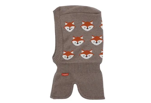 MAXIMO Schlupfmütze für Babys, Gr. 53, braunmeliert - Stylische Schlupfmütze aus weichem, doppelt gestricktem Baumwollmaterial, gefüttert für extra Wärme. Ideal für kalte Tage und ein trendiger Look!