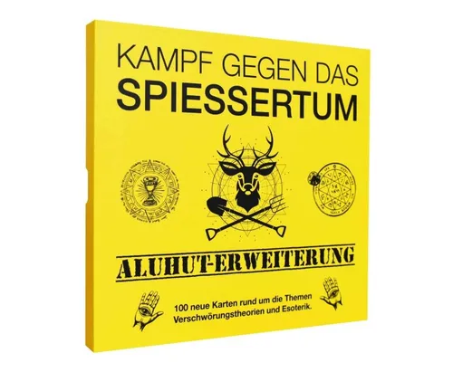 Kampf gegen das Spießertum Aluhut