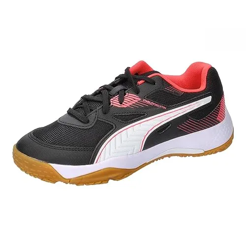 PUMA SOLARFLASH JR II Hallenschuh schwarz 37,5 EU in pink von PUMA