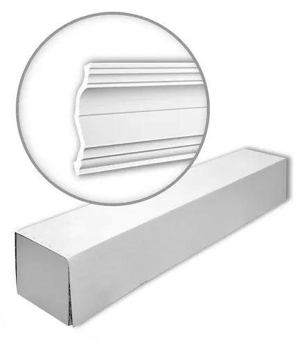 Profhome 150254 Eckleisten Set – 5 Zierleisten (10 m) - Elegantes Set mit 5 stilvollen Eckleisten aus Polyurethan, ideal für den Innen- und Außenbereich. Vorgrundiert und bereit für eine einfache Montage, sorgt es für ein modernes Finish in Ihrem Zuhause.