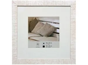 Henzo Holzrahmen 80.706.02 Driftwood 30x30cm weiss