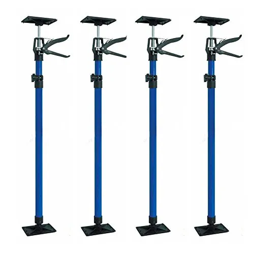 Stk. Deckenstütze Montagestütze 115-290cm Schnellspannstütze Türspanner Einhand- Stütze Teleskopstange Zargenspanner 30kg Stahl 4