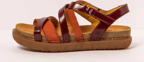 *art Sandalen 1714 MULTI BURDEOS-D.ORANGE /RHODES Farbe Burdeos-d.orange