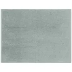 BettwarenShop Handtuch Serie Essential Duschvorlage 60x80 cm | silber - grau