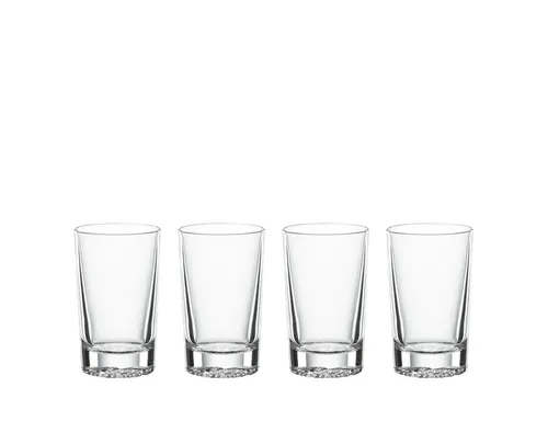 SPIEGELAU Lounge 2.0 Softdrinkglas 4er Set, 247 ml - Cocktailgläser im praktischen 4er Set, ideal für Softdrinks und elegant in jedem Ambiente. Hochwertiges Glas, spülmaschinengeeignet und perfekt für gesellige Runden.
