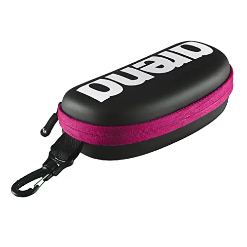 Arena Goggle Case - Schwimmbrillen Etui, Farbe:schwarz/weiß/pink