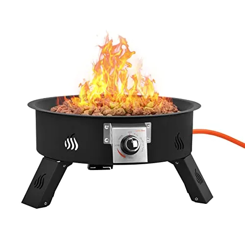 Onlyfire Tragbare Gas-Feuerstelle Ø 49 cm