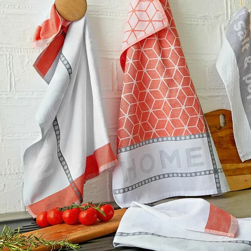 Geschirrtücher Orange von Dyckhoff