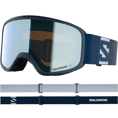 Salomon AKSIUM 2.0 S Goggles, Unisex Anti-Fog Ski Goggles For Snowboarding and Mountain Adventures