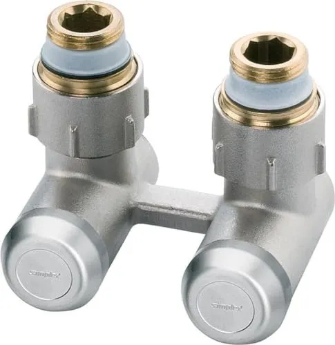 Simplex Zweirohr-Hahnblock Multigrip Typ EV1