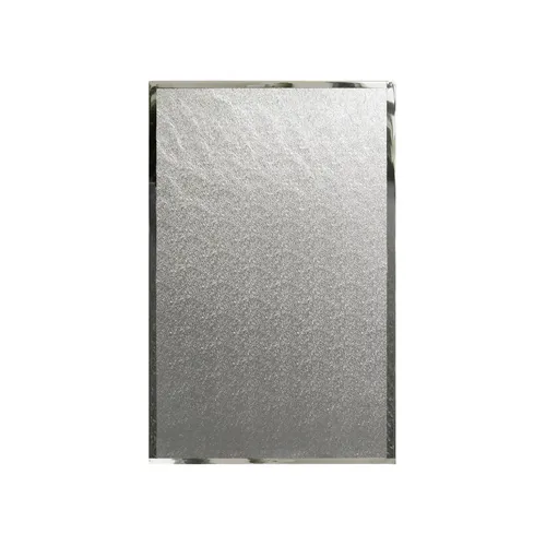 FireFix Hitzeschutzplatte 85 x 57 cm silber