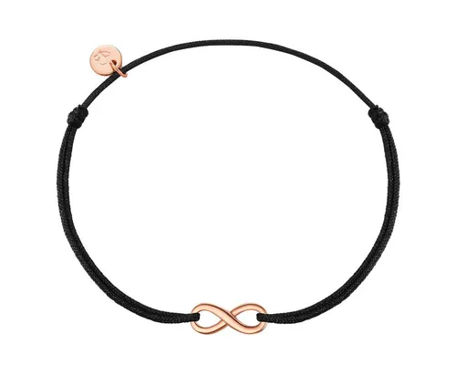 Glanzstücke München Armband Infinity roségold - Elegantes Infinity-Armband aus roségoldfarbenem Sterling Silber. Flexibel einstellbar von 15 bis 22 cm, ideal für jeden Anlass. Hochglanzpolierte Oberfläche für zeitlosen Glanz.