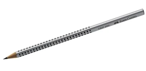 Faber-Castell GRIP 2001 Bleistift 2B 12 Stück