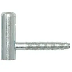 Türnussbandoberteil 16 mm - Stahl verzinkt - Hochwertiges Türnussbandoberteil aus verzinktem Stahl, ideal für Stahlzargen mit 90 mm Unterteil. Robust und langlebig für den täglichen Einsatz.