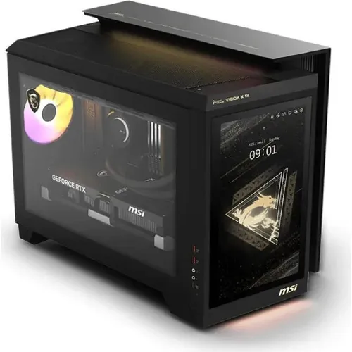 MEG Vision X AI 2NVV7-009AT Gaming-PC - PC-Systeme mit Intel Core Ultra 7 und NVIDIA GeForce RTX 5080 für ultimatives Gaming-Erlebnis, ausgestattet mit 32 GB RAM und 2 TB SSD.