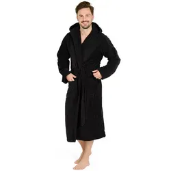 Blumtal Badenmantel, Schwarz, Textil, Badtextilien, Bademäntel