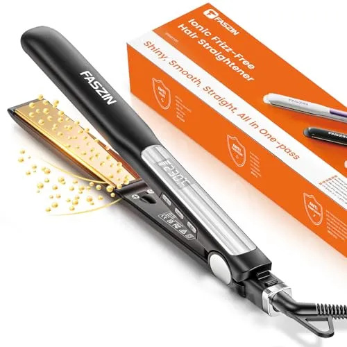 Faszin 2 in 1 Glätteisen Locken und Glätten