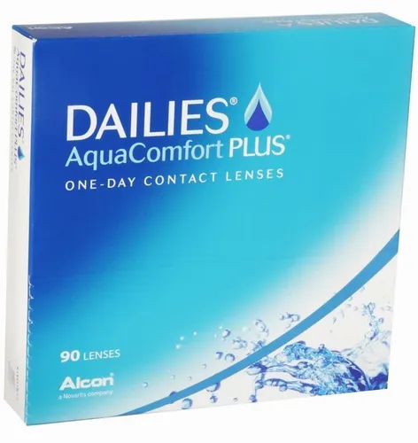 Dailies AquaComfort Plus Tageslinsen | 90 Stück | Hoher Tragekomfort