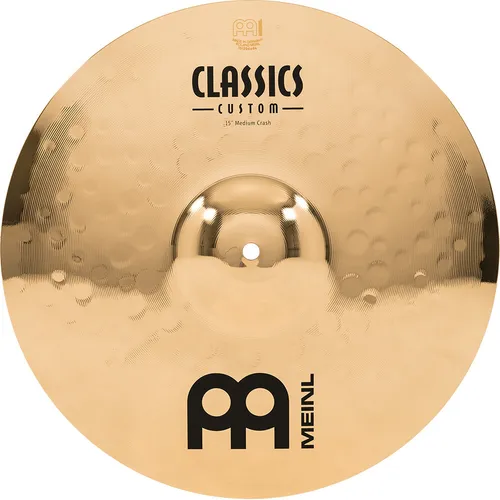 Meinl Classics Custom CC15MC-B Crash Becken - 15 Zoll Crash Becken, bietet einen klaren, durchdringenden Sound und eignet sich perfekt für Live-Auftritte und Studioaufnahmen.